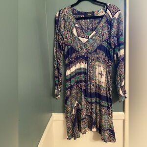 Maeve by Anthropologie women’s dress - large - colorful print - long sleeve